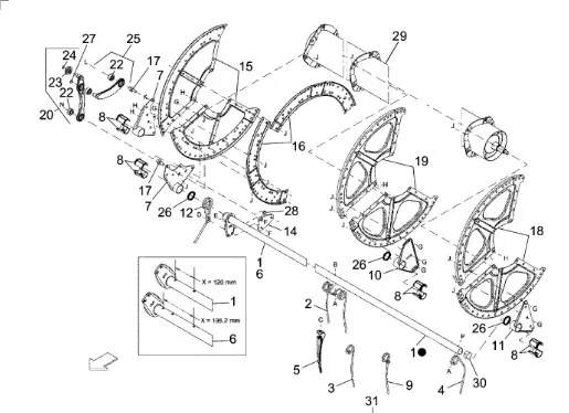 87560452 - Упорная пластина