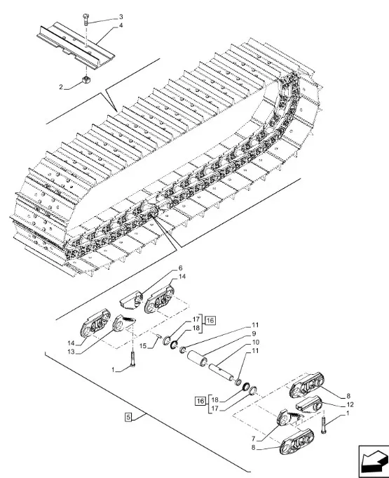 5193304 - звено цепи